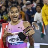 Audrey Werro: de grands espoirs à Tokyo KEYSTONE/MICHAEL BUHOLZER